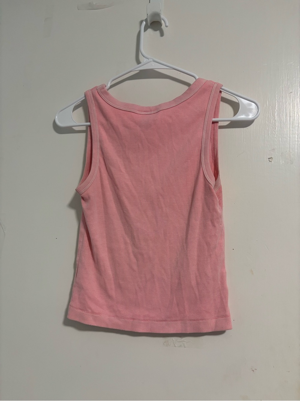 Target Pink Ribbed Tank Top - Picture 2 of 2
